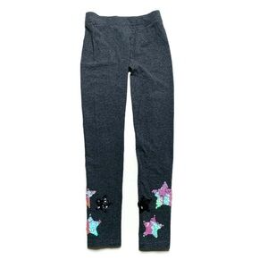 George girls 10Y sequin stars leggings